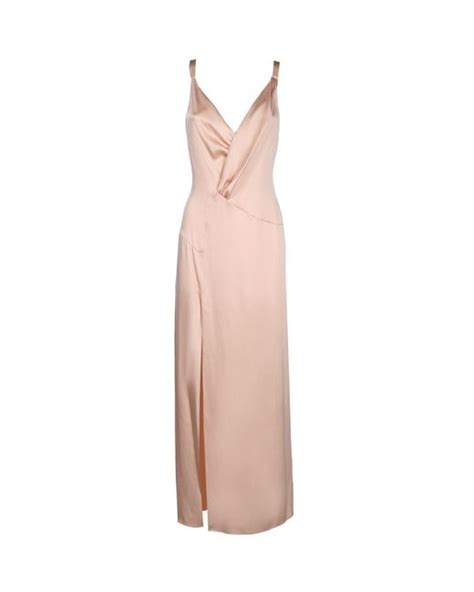 fendi pink mono dress|FENDI Satin Maxi Dress .